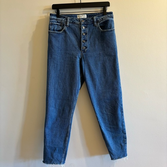Abercrombie & Fitch Denim - Abercrombie & Fitch The Mom High Rise Jeans